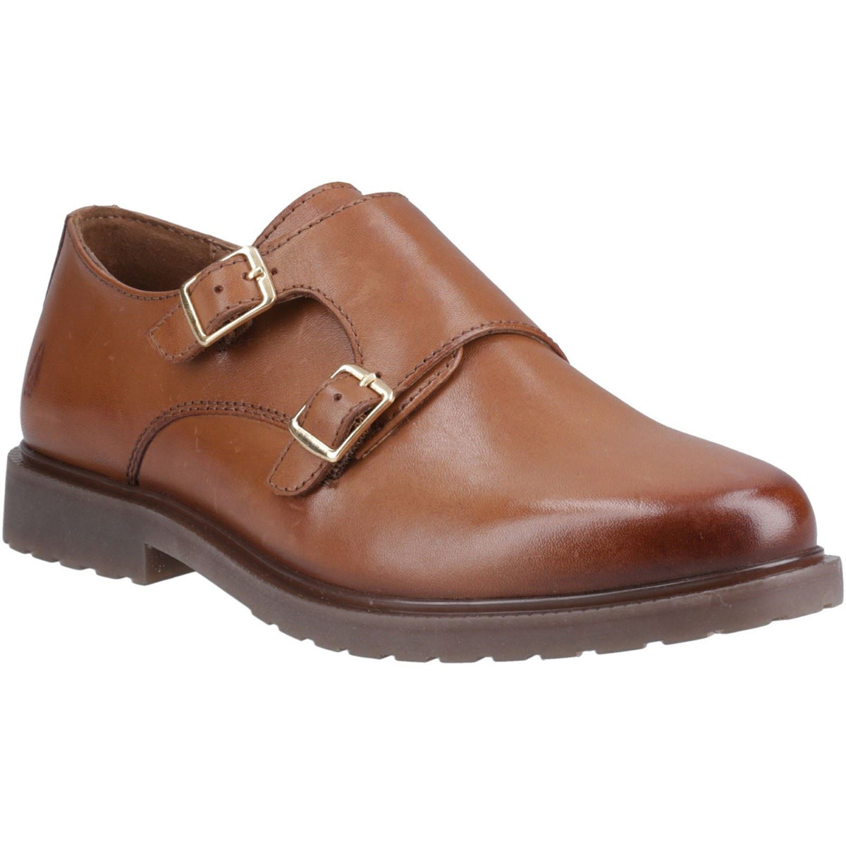 Hush Puppies Verity Leather Women's Tan Shoes