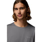 Columbia Three Pitch SS Crew Polyester Men's Grey Activewear T-Shirts