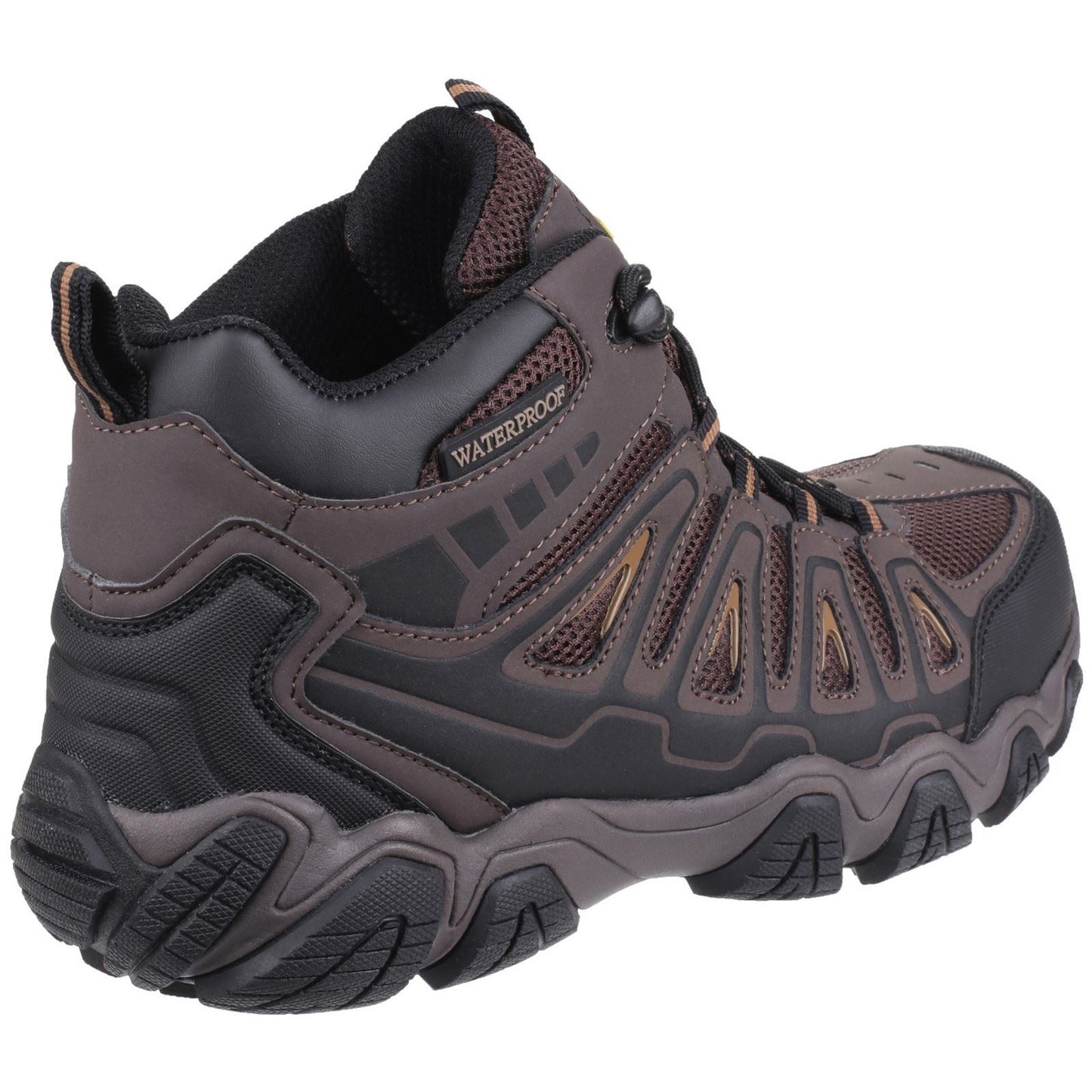 Amblers Safety Men's AS801 Rockingham Waterproof Non-Metal Safety Hiker in Brown