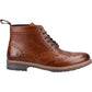 Hush Puppies Men's Joshua Brogue Boot in Tan