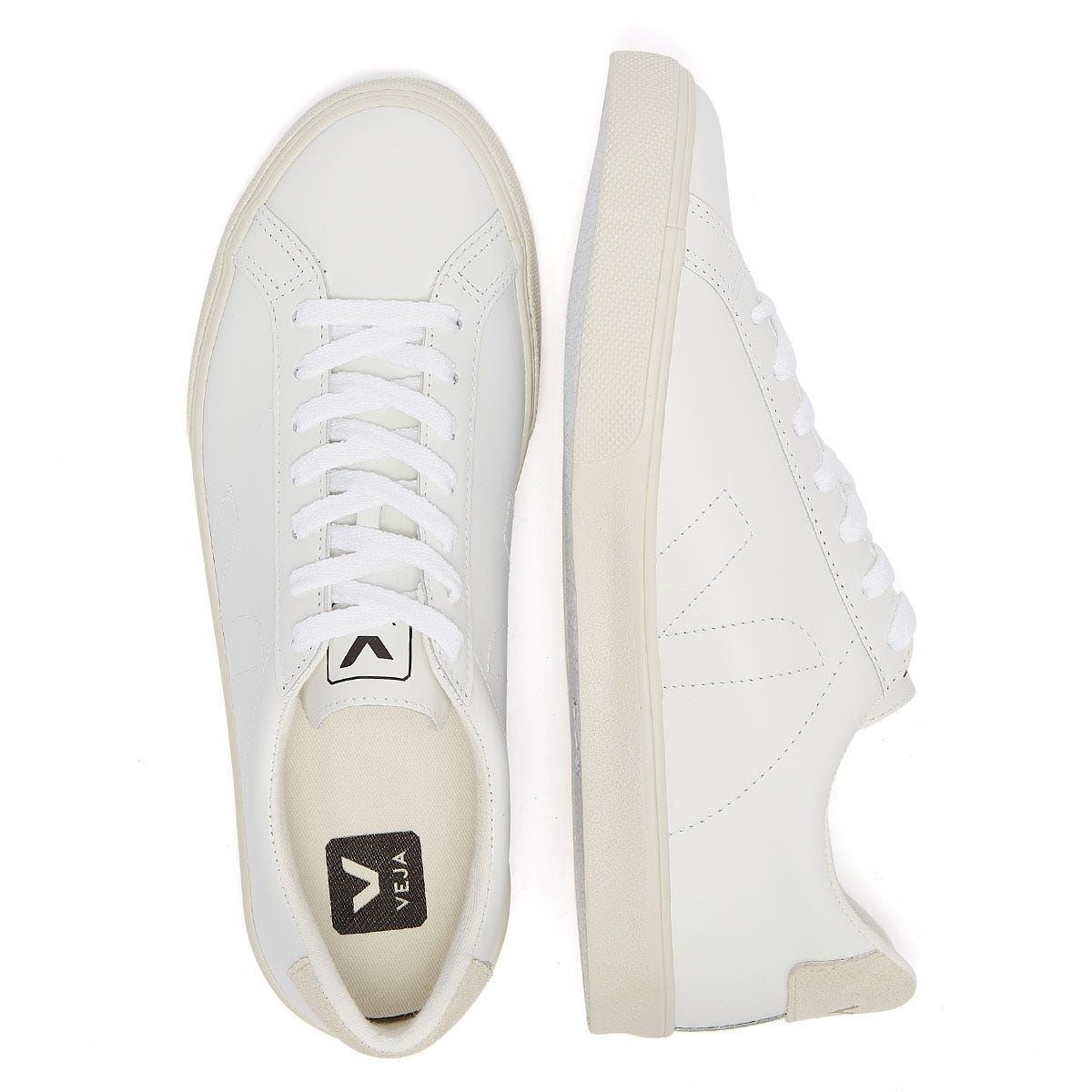 Veja Esplar Leather Womens Extra White Trainers