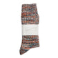 Anonymous Ism 5 Colour Mix Crew Cotton Men's Orange Calf High Socks