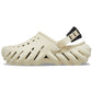 Crocs Echo Thermoplastic Bone/Black Clogs
