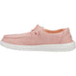 HEYDUDE Women's Wendy Canvas Shoe in Pink