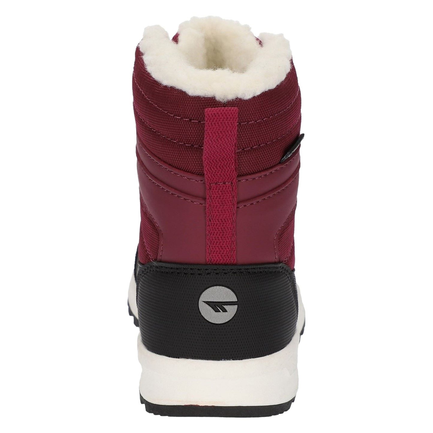 Hi-Tec Leo Nylon Berry Winter Mid Calf Boots