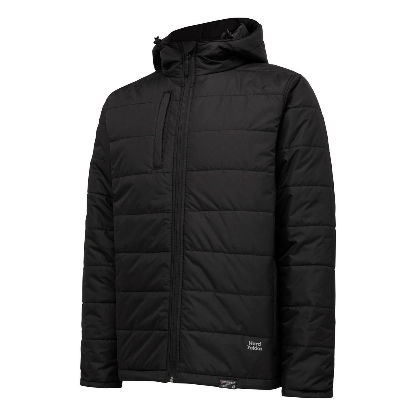 Hard Yakka Men's Puffa 2.0 Jacket in Black