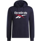 Reebok Trent 2-Col Logo Hoody Cotton Men's Blue Hoodie