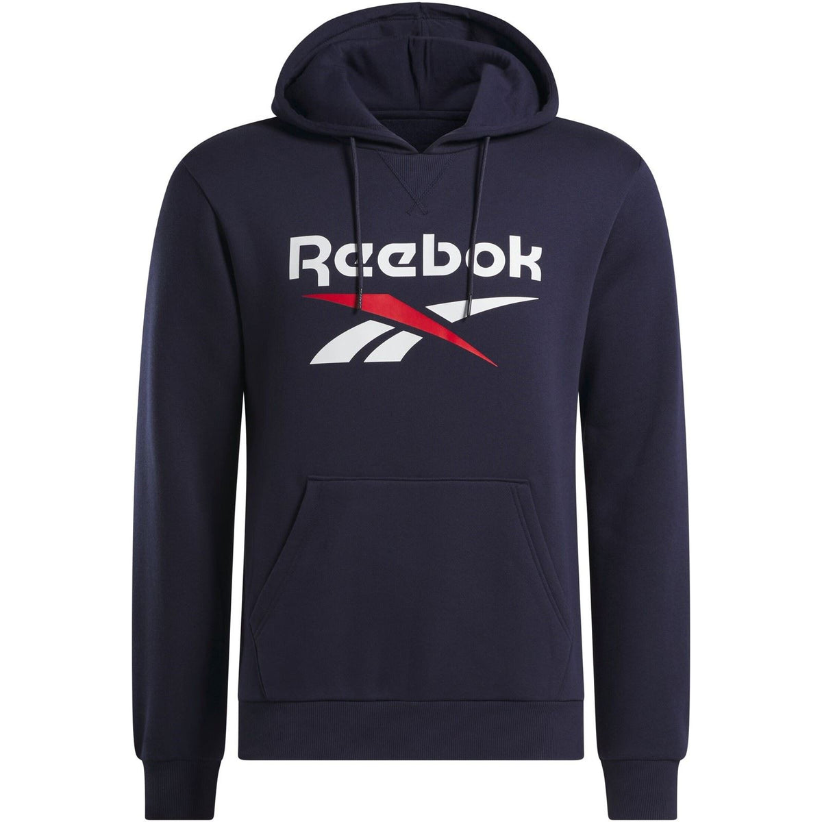 Reebok Trent 2-Col Logo Hoody Cotton Men's Blue Hoodie