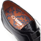 Base London Dome Lace Up Leather Men's Hi Shine Black Lace-Up Shoes