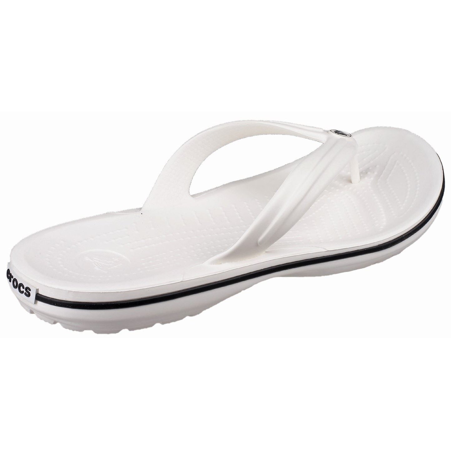 Crocs Unisex Crocband Flip in White