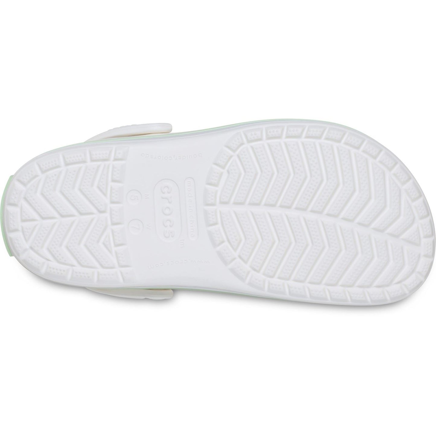 Crocs Crocband EVA Women's White/Serene Green Clogs