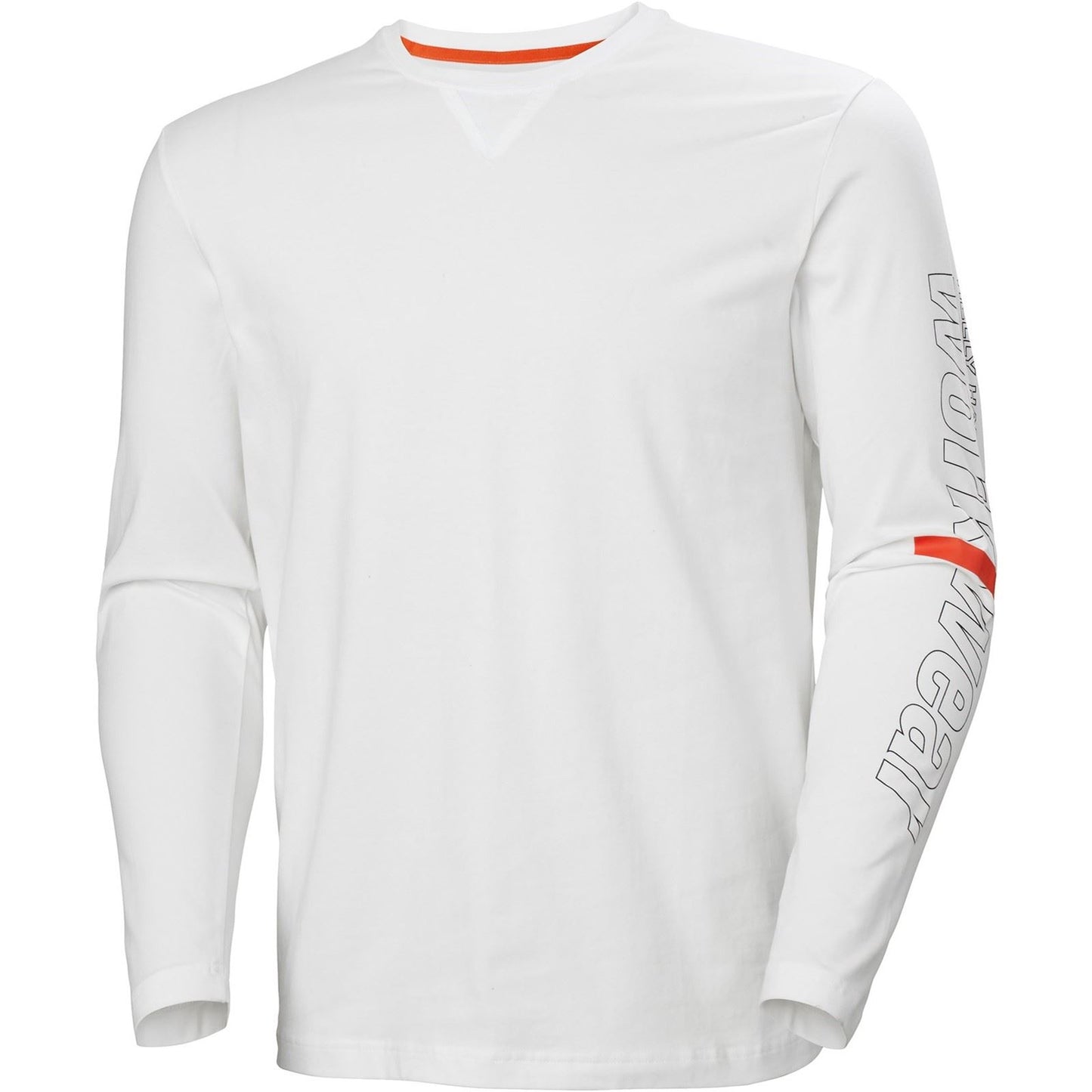 Helly Hansen Workwear Men's Logo Longsleeve in White