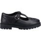Hush Puppies Fiona Leather Junior Black Shoes