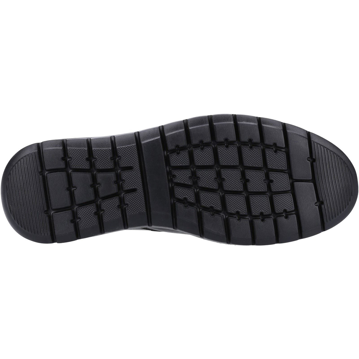 Hush Puppies Trent Leather Men's Black Slip-On Shoes