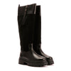 Osprey London The Bramble Tall Leather Women's Black Boots