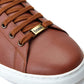 Base London Men's Tucker Sneakers in Burnt Tan