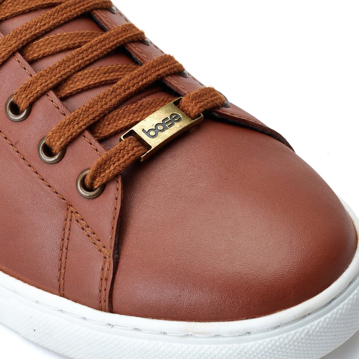 Base London Men's Tucker Sneakers in Burnt Tan
