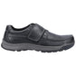 Hush Puppies Men's Casper Touch Fastening Shoes in Black