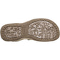 Skechers Reggae Slim Stretch Flex Textile Women's Olive Sandals
