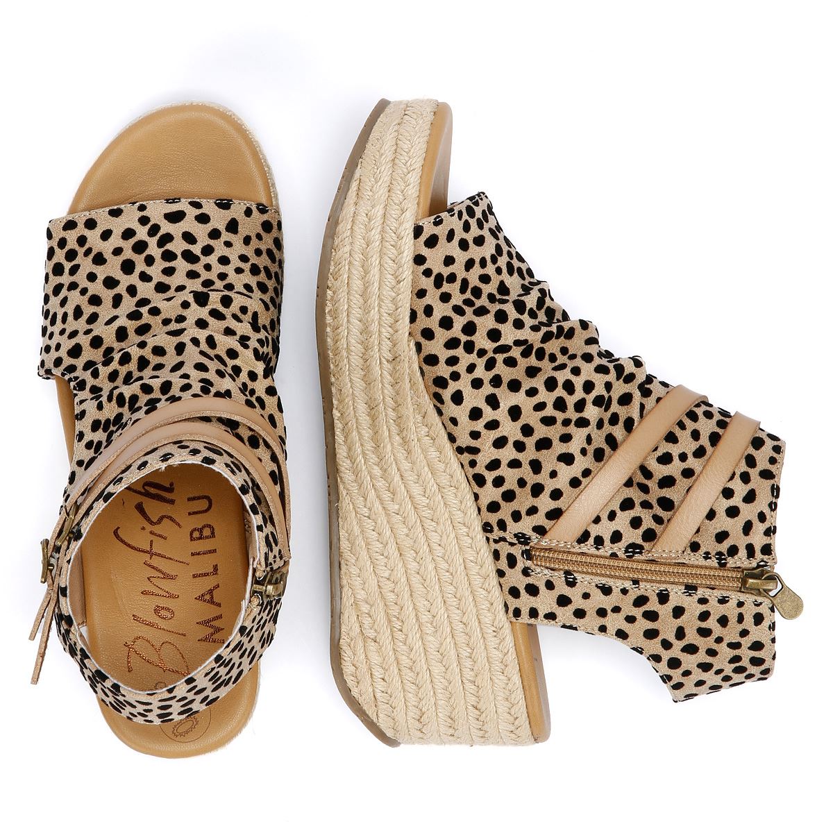 Blowfish Malibu Lacey Women's Leopard Sandals