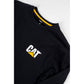 Caterpillar Men's Trademark Banner Long Sleeve T-Shirt in Black