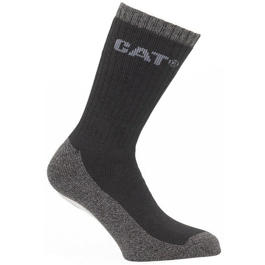 Caterpillar CAT Thermo Cotton Black Socks - Calf