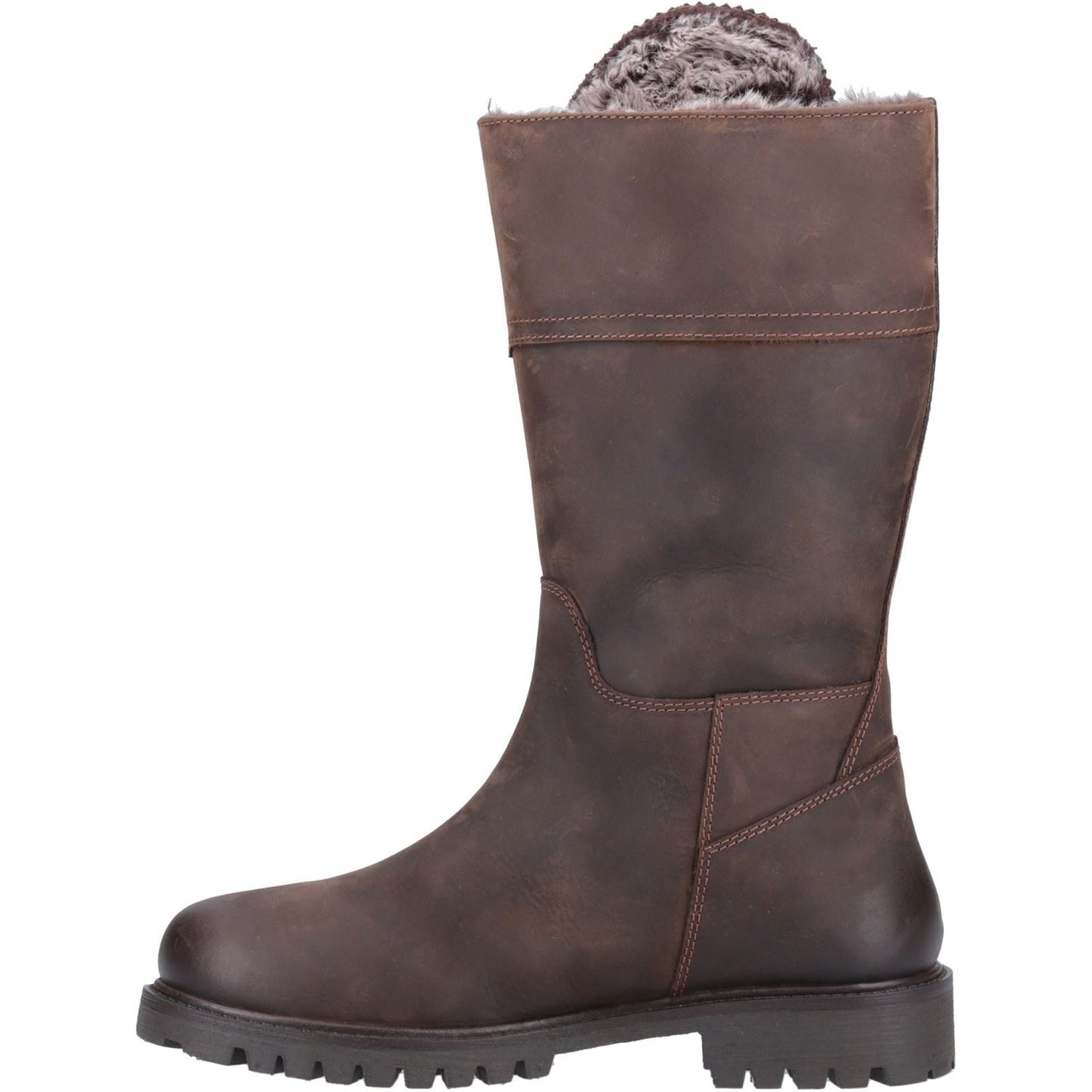 Cotswold Bushcombe Leather Women's Brown Boots