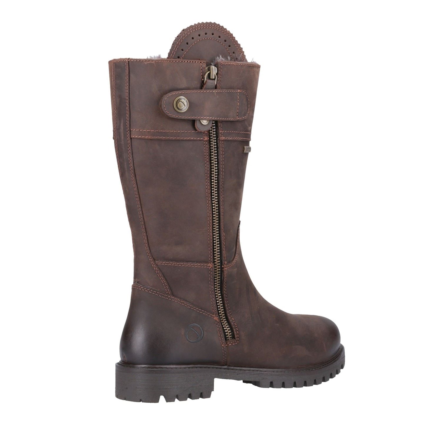 Cotswold Bushcombe Leather Women's Brown Boots