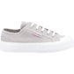 Superga Women's 2630 Stripe Trainer in Grey Colomba