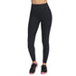 Skechers Performance GOFLEX Rib Nylon Women's Black Sports Leggings
