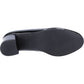 Hush Puppies Women's Anna Patent Court Shoes in Black