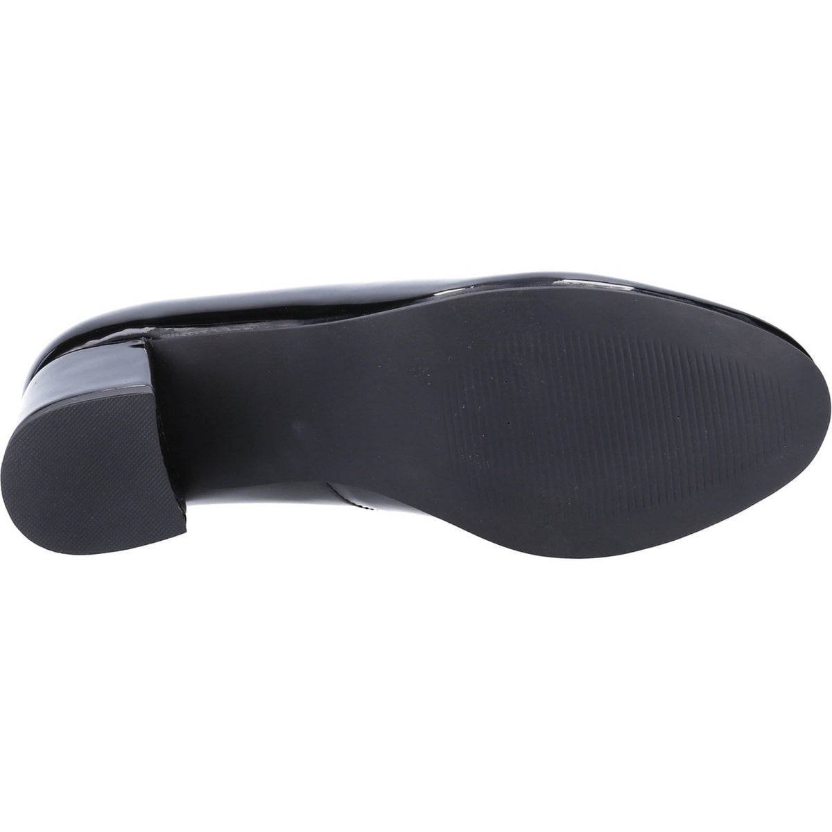 Hush Puppies Women's Anna Patent Court Shoes in Black
