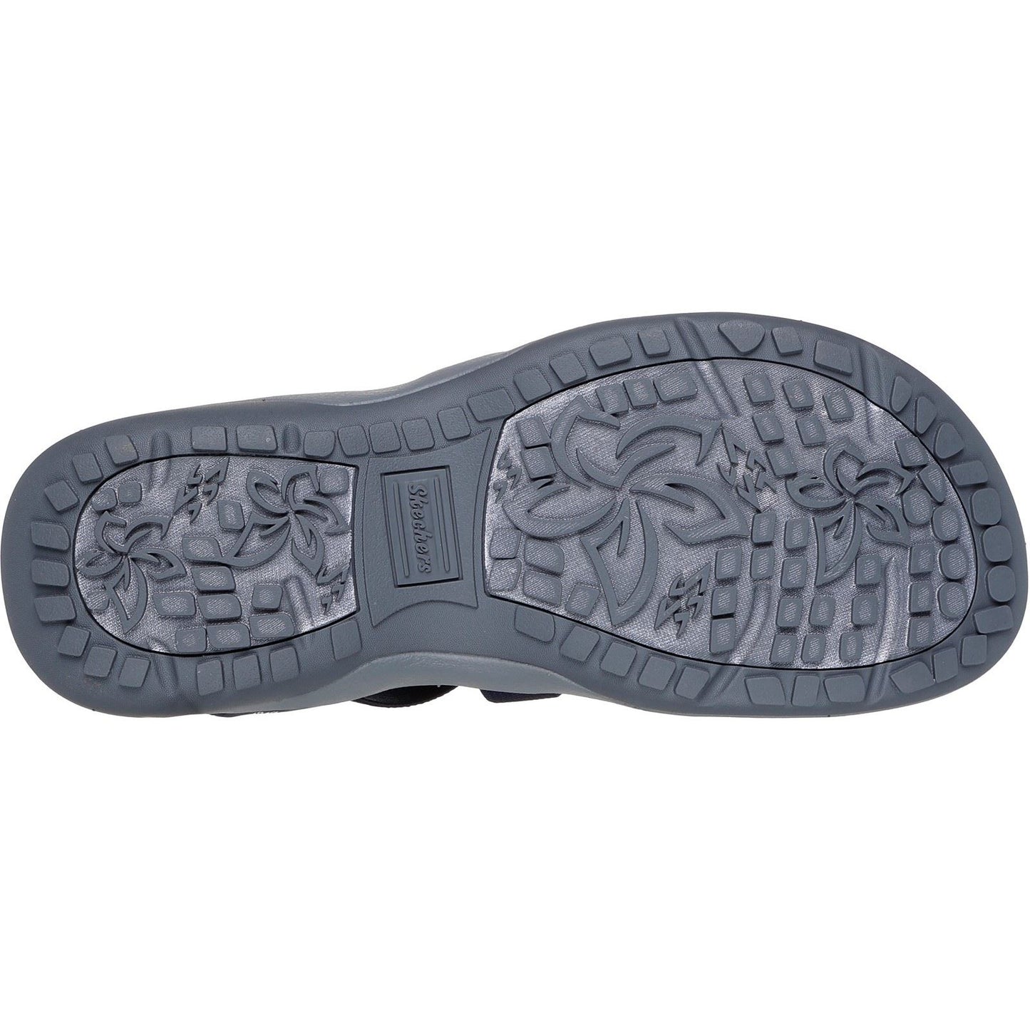 Skechers Women's Reggae Slim Stretch Flex Sandal in Navy