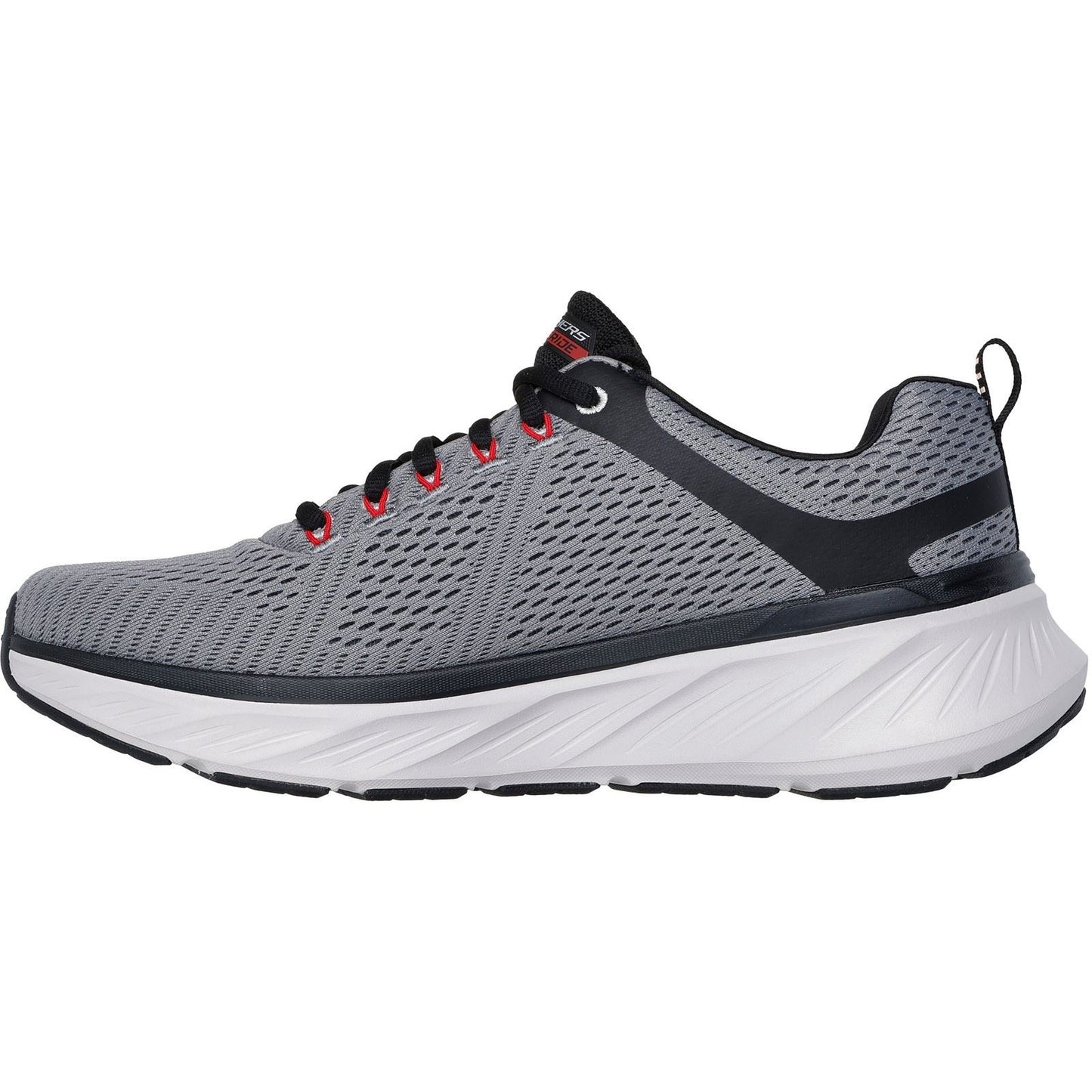 Skechers Relaxed Fit Edgeride Contention Polyester Men's Charcoal/Black Trainers