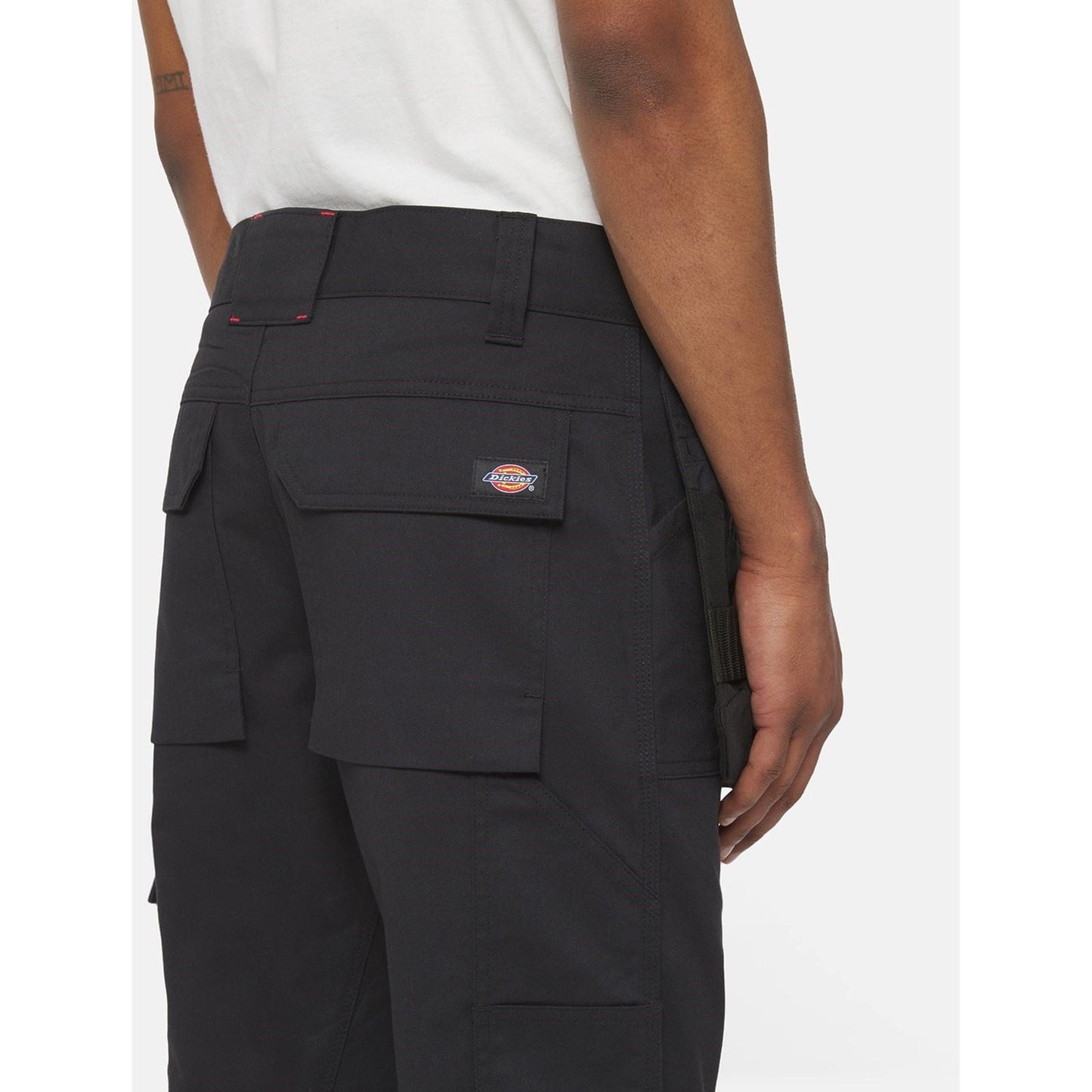 Dickies Men's Multi Pocket Utility Work Pant in Black