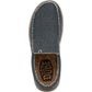 HEYDUDE Mikka Braided Textile Men's Deep Blue Loafers