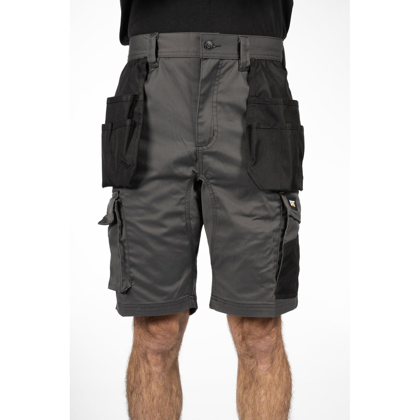 Caterpillar Men's Essential Stretch Holster Short in Dark Shadow