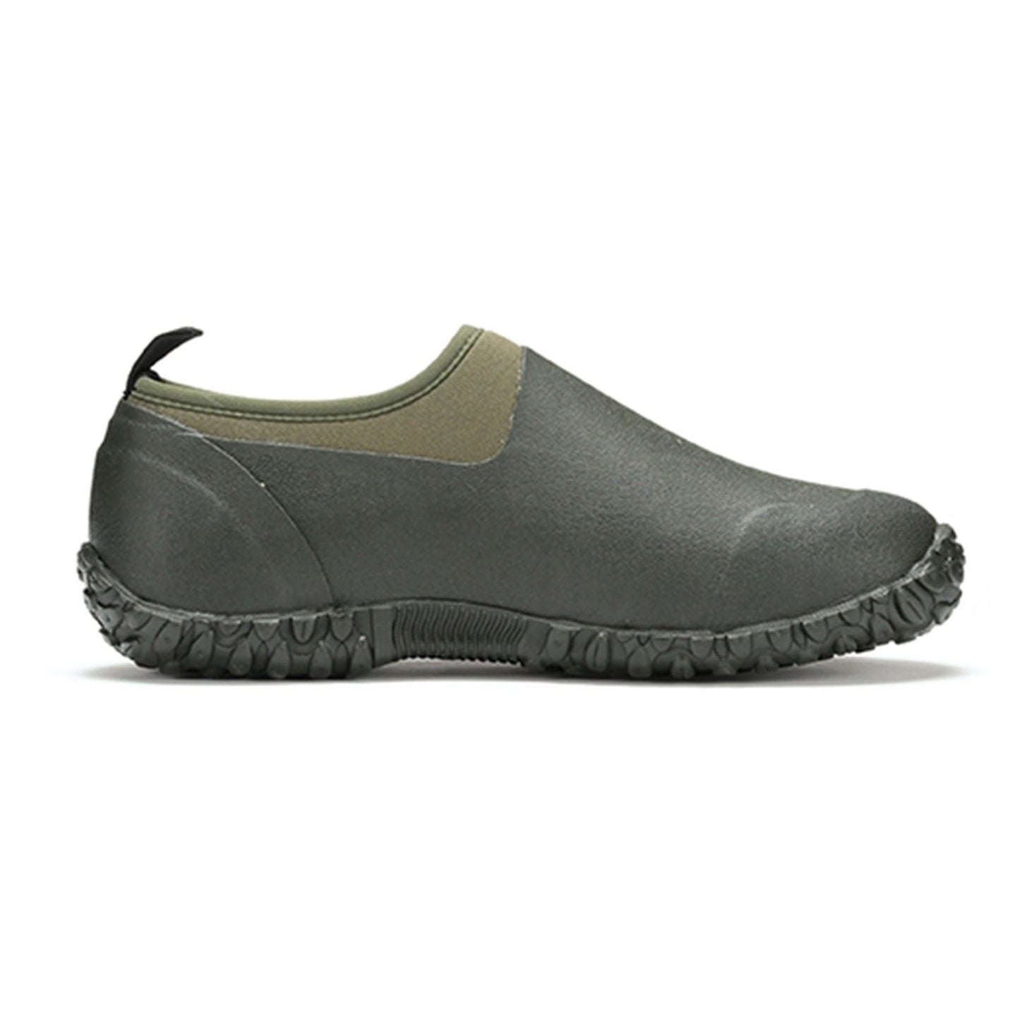 Muck Boots Men's Muckster II Low All Purpose Lightweight Shoe in Black/Moss