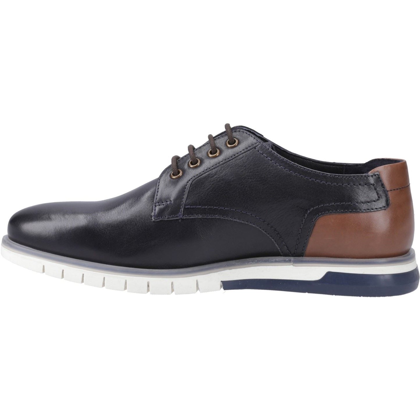 Pod Men's Cillian Oiled Shoes in Navy