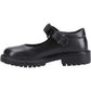 Hush Puppies Astrid Bow Leather Youth Black Shoes