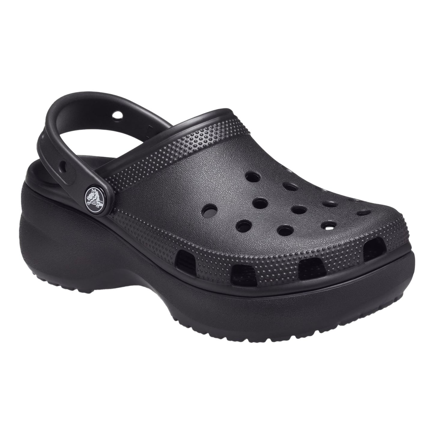 Crocs Women's Classic Platform Clog in Black