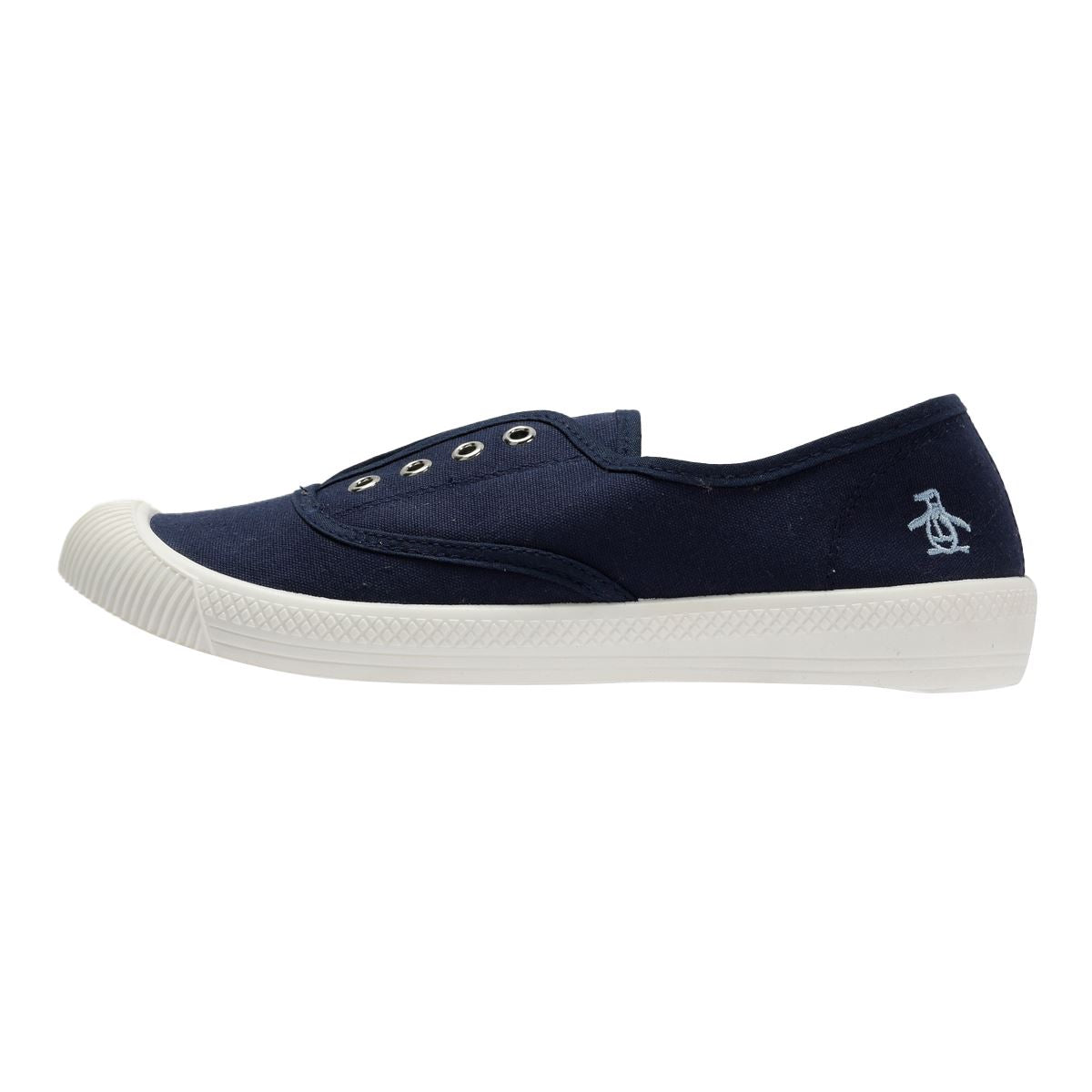 Penguin Anita Canvas Women's Navy Pumps