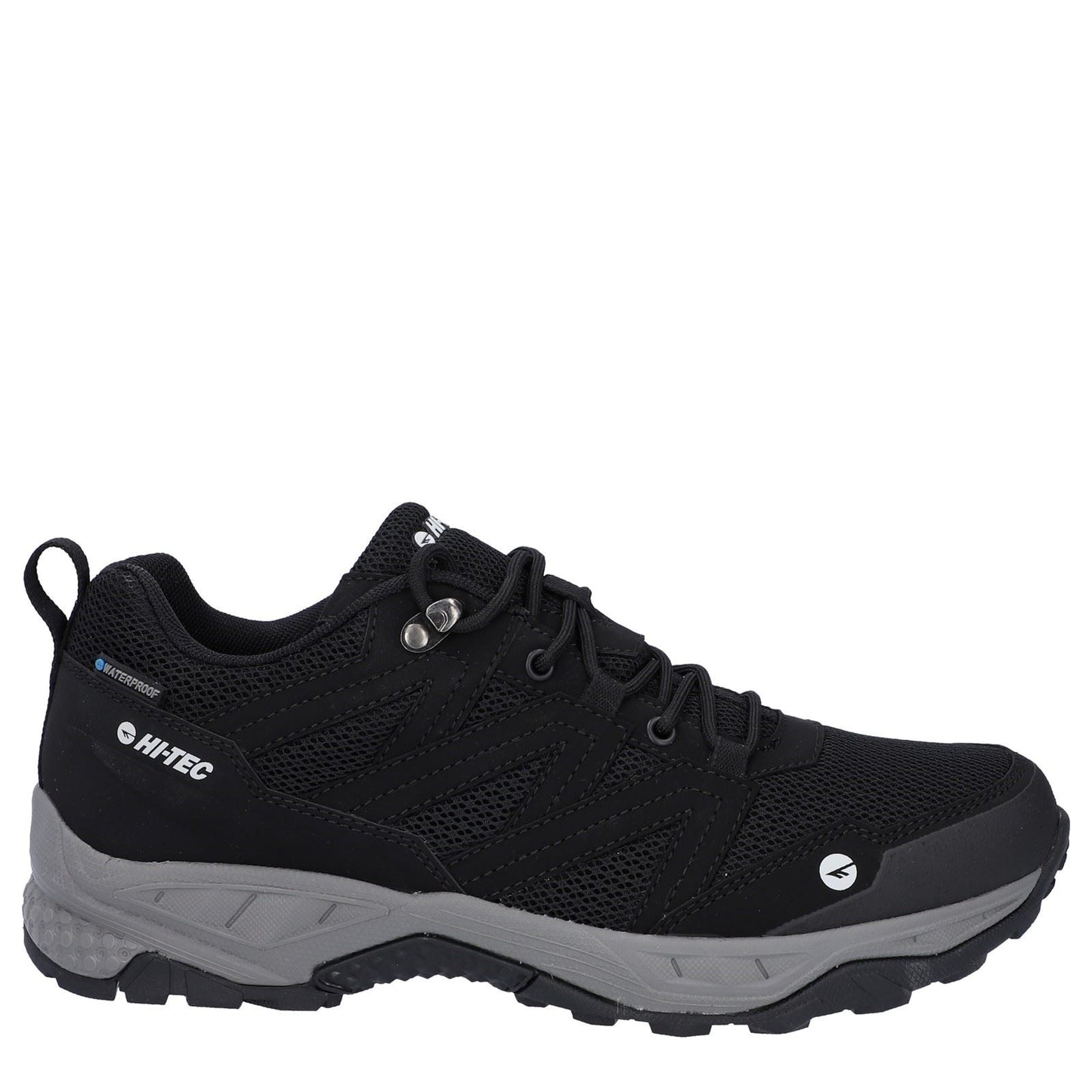 Hi-Tec Saunter WP Polyester Mesh Men's Black Hiking Boots