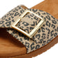 TOMS Marin Slide Women's Leopard Sandals