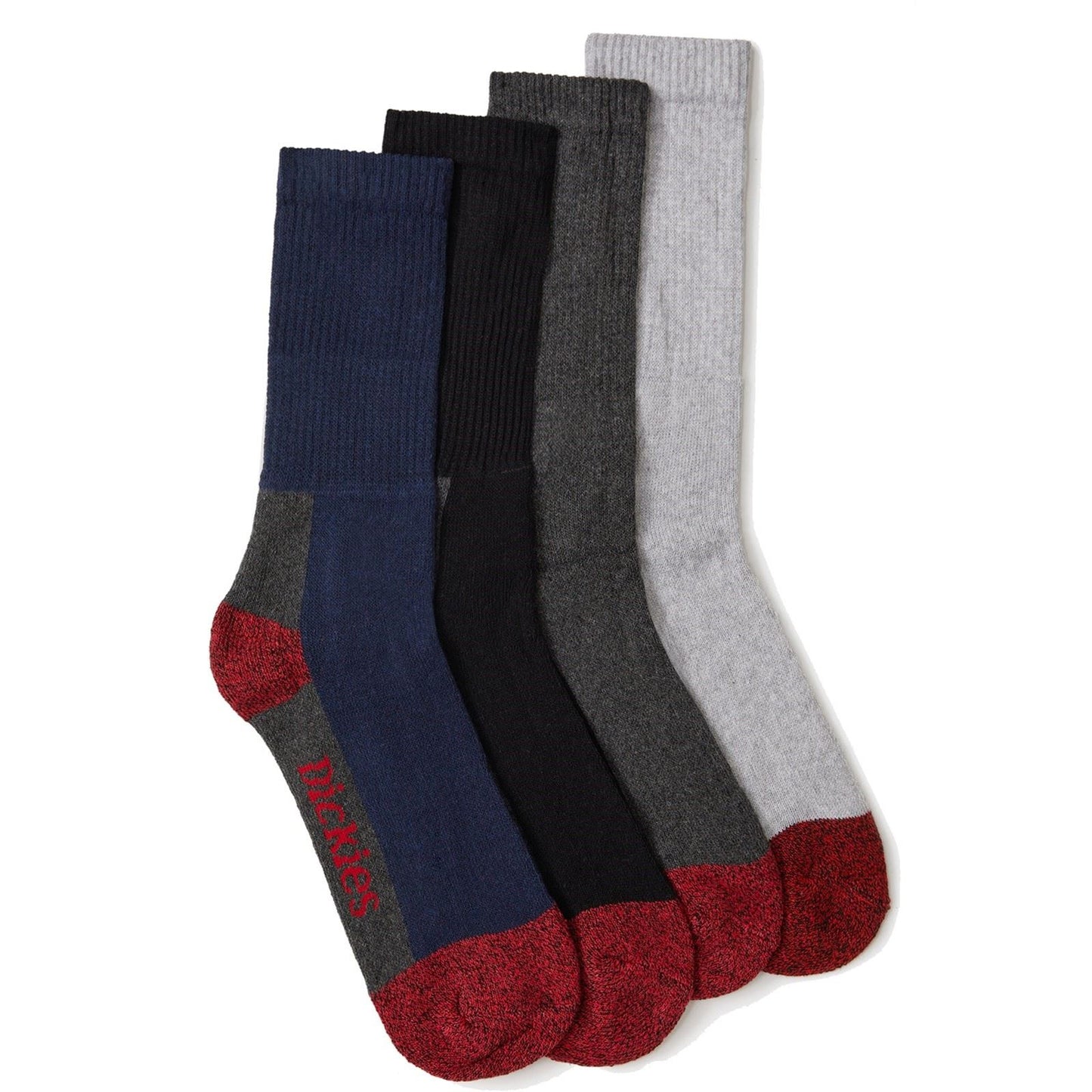 Dickies Cushion Crew Cotton Unisex Adults's Multicoloured Socks - Calf