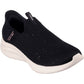 Skechers Women's Ultra Flex 3.0 Shoe in Black/Rose Gold