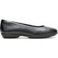 Hush Puppies Alice Flat Leather Women's Black Standard Flats