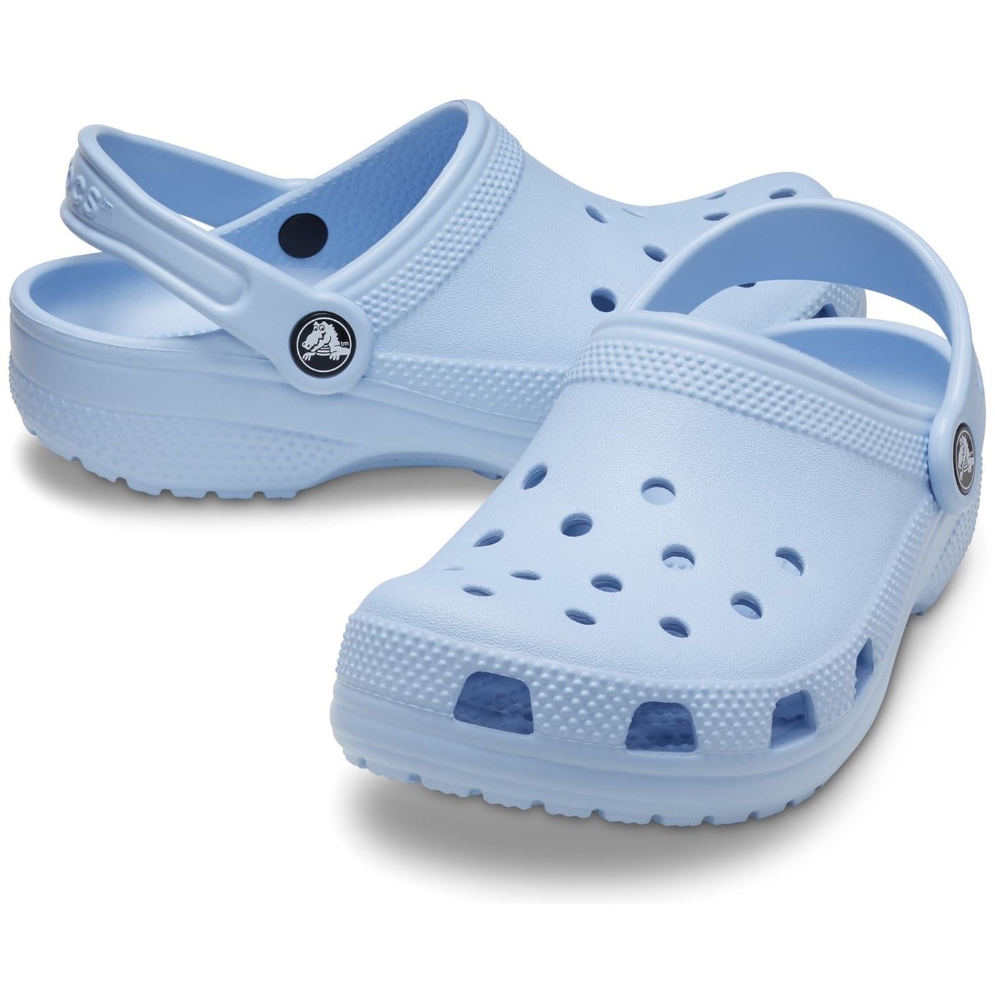 Crocs Kids' Classic Clog Thermoplastic Blue Calcite Loafers