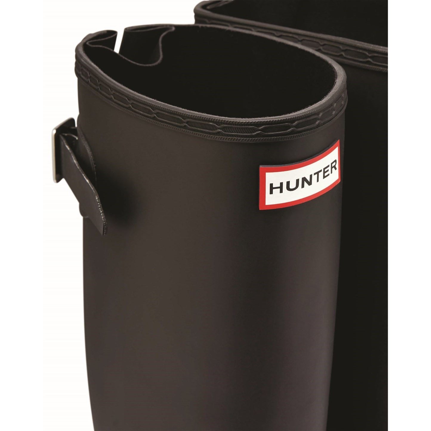 Hunter Women's Original Tall Back Adjustable Wellington Boots in Black