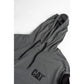 Caterpillar Men's Hooded Long Sleeve Tee in Dark Shadow